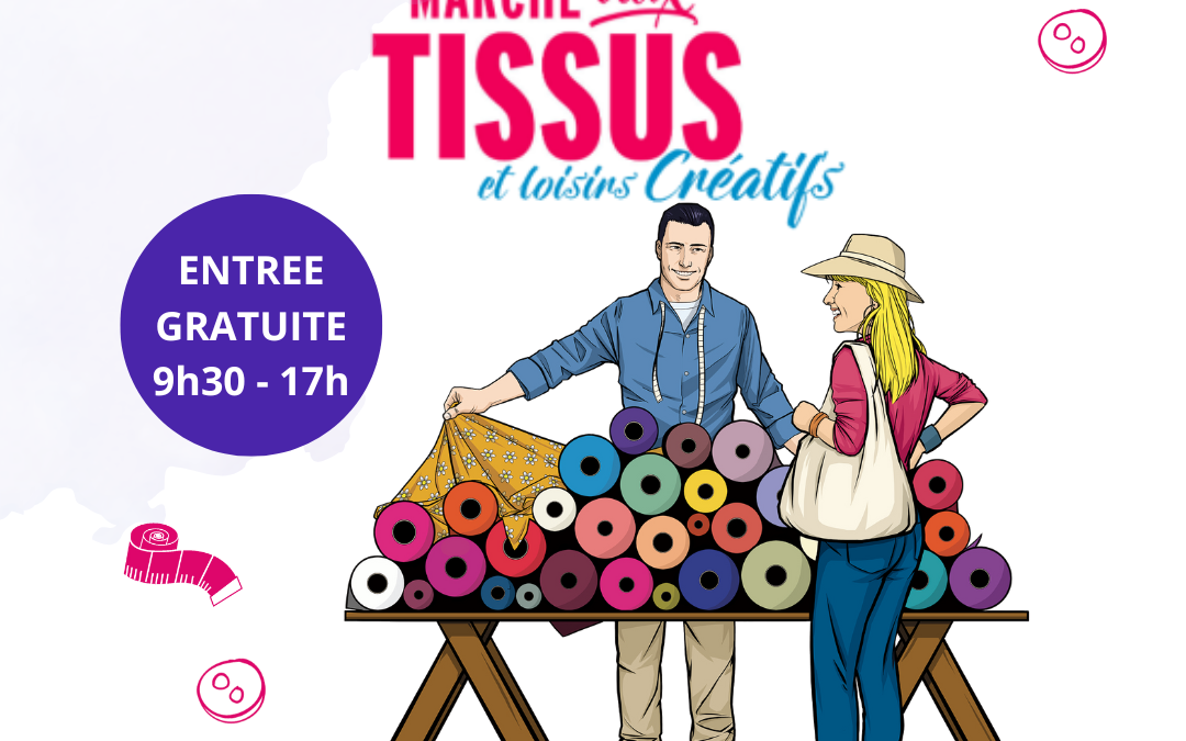 tisséade : marché aux tissus